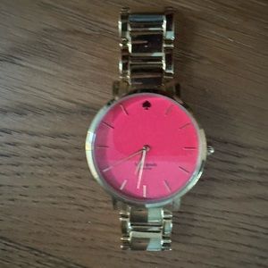 Kate Spade Women's Gramercy Gold-Tone Watch, needs new battery